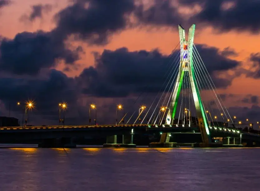 Image of a bridge in Nigeria