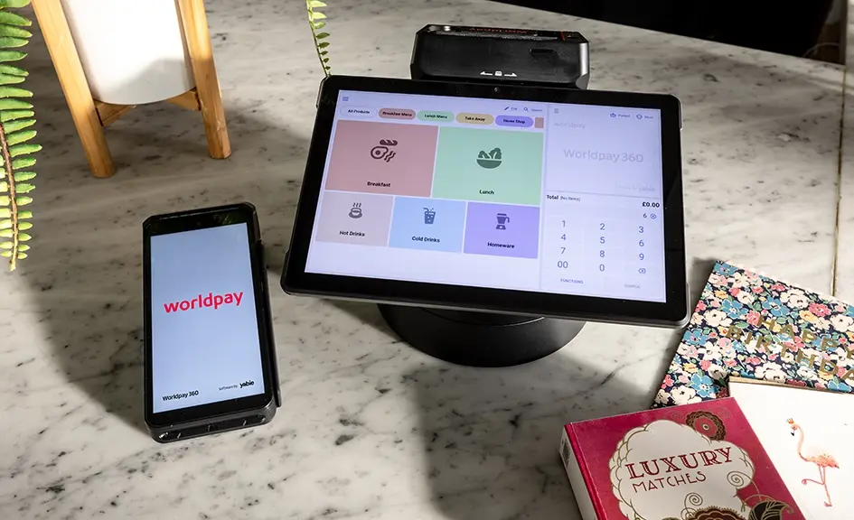 Picture of our EPOS terminal
